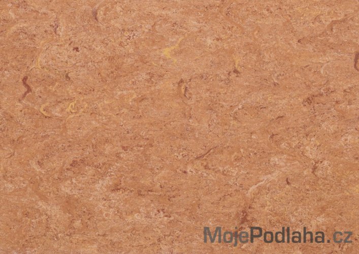 Přírodní linoleum Gerflor DLW Marmorette Acoustic Sunset Orange