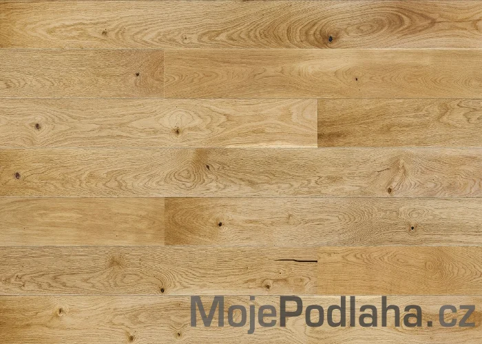 Třívrstvá dřevěná podlaha Barlinek Dub Bright Piccolo