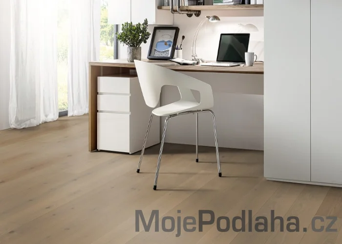 Dýhovaná dřevěná podlaha ParKy Ivory Oak Rustic Light