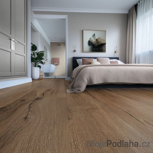 Vinylová podlaha lepená Gerflor Creation 70 Cedar Dark Brown