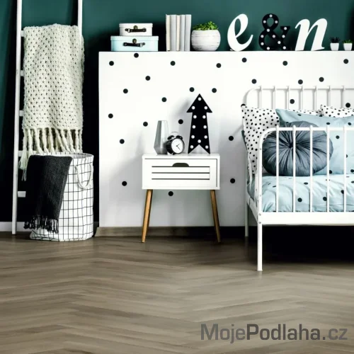 Plovoucí vinylová podlaha Aspecta Iconic Oak Constance Herringbone