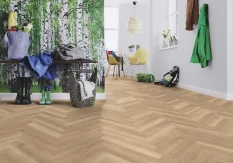 Eko vinylová podlaha lepená Wineo Purline 1200 wood XS Herringbone Welcome Oskar