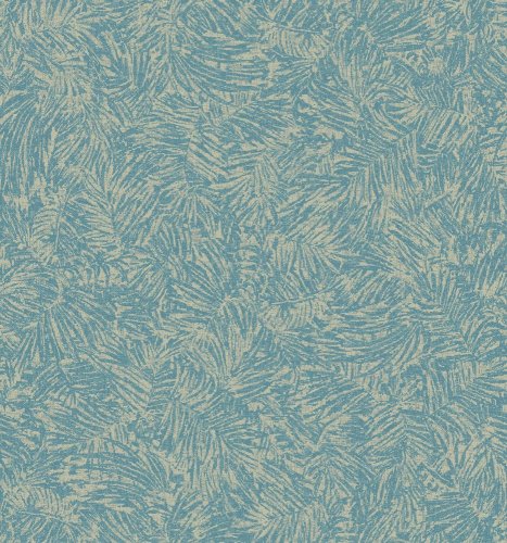 Tkaný vinyl 2tec2 ROLL Palma BIO Cyan