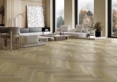 Plovoucí vinylová podlaha Arbiton Shape Match Amaron Herringbone Acoustic Johannes Oak