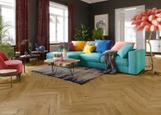 Třívrstvá dřevěná podlaha Barlinek Dub Mainland Herringbone 110
