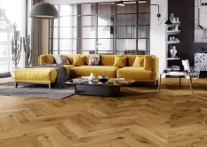 Třívrstvá dřevěná podlaha Barlinek Dub Mainland Chevron 130