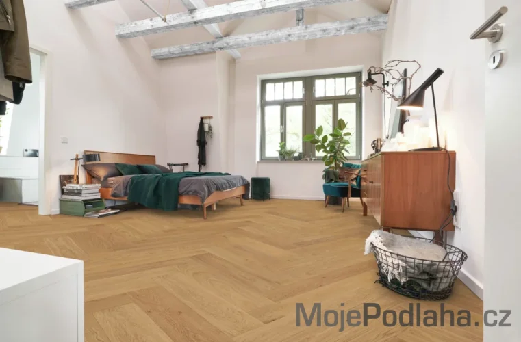 Třívrstvá dřevěná podlaha KPP Dub Crussol