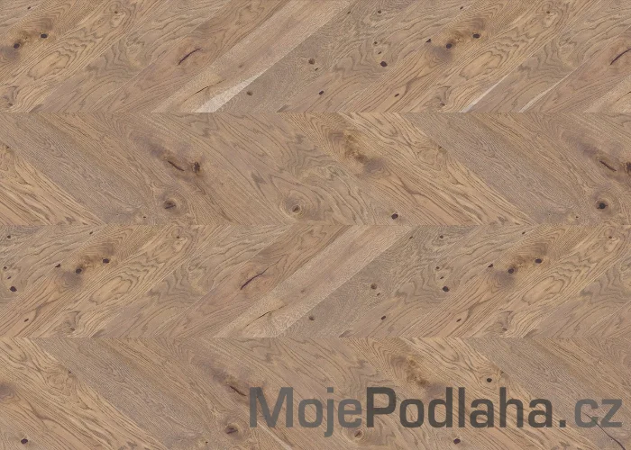 Třívrstvá dřevěná podlaha Barlinek Dub Serene Chevron 130