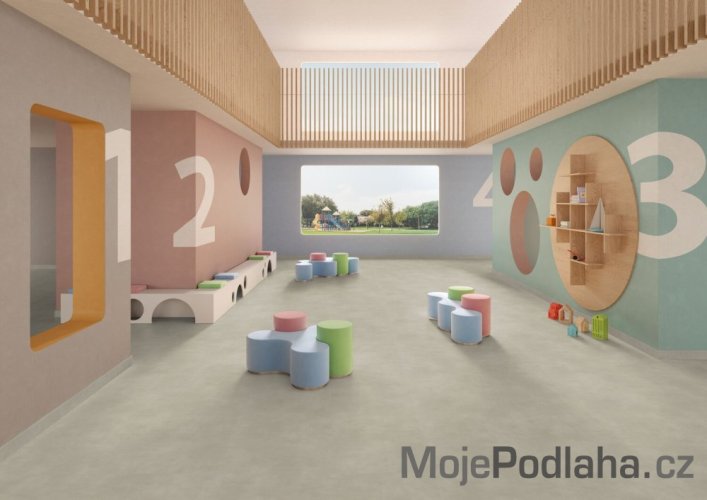 PVC podlaha Gerflor Taralay Libertex Chicago Sand (šíře 2m)