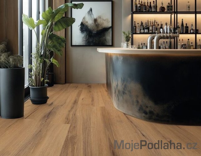 Vinylová podlaha lepená Gerflor Creation 70 Cedar Golden