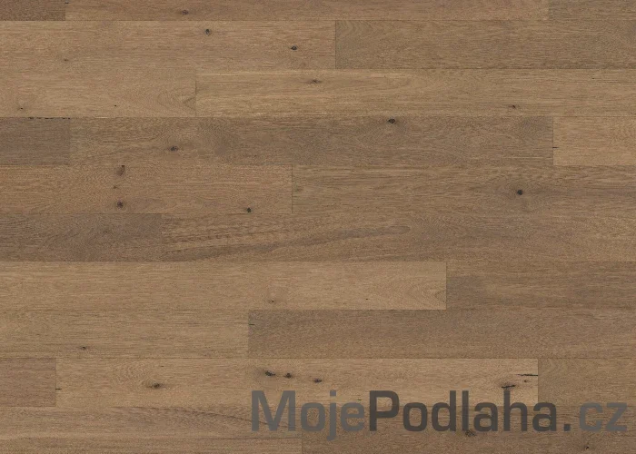 Dvouvrstvá dřevěná podlaha Kährs Dub CD Kouřový šedý - Přírodní olej
