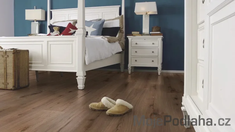 Eko plovoucí vinylová podlaha Wineo Purline 1000 wood L Strong Oak Cappuccino