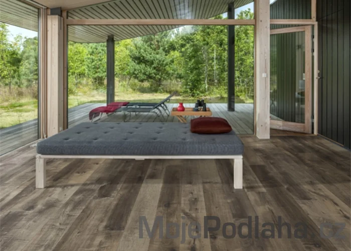 Třívrstvá dřevěná podlaha Kährs Javor Carob