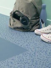 Zátěžová PVC podlaha Gerflor Taralay Impression HOP Compact Uni Matt Teal