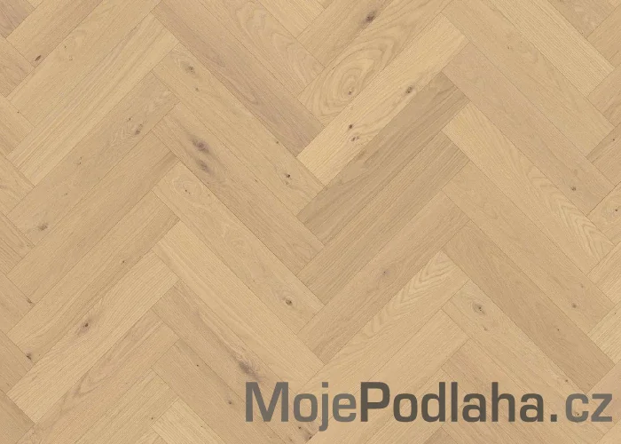 Dýhovaná dřevěná podlaha ParKy Sand Oak Rustic Light - levý
