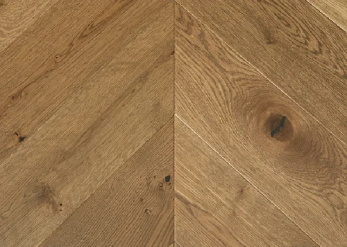 Třívrstvá dřevěná podlaha Alpod Artisan Chevrone Dub Bordeaux