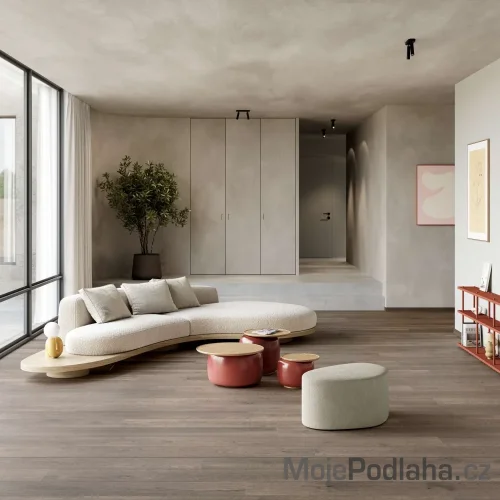 Dýhovaná dřevěná podlaha ParKy Summit Manhattan Oak Rustic Light