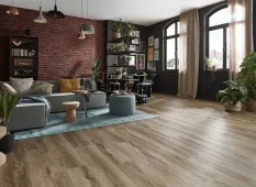 Plovoucí vinylová podlaha Wineo 400 wood XL Authentic Oak Brown Rigid