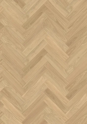 Dvouvrstvá dřevěná podlaha Kährs Herringbone Dub AB DIM bílý