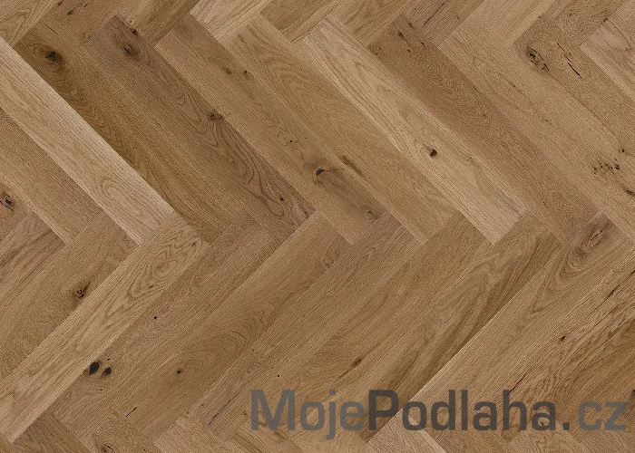 Třívrstvá dřevěná podlaha Floor Forever Dub Fishbone Drum