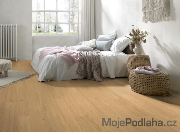 Dýhovaná dřevěná podlaha ParKy Natural Oak Rustic Light