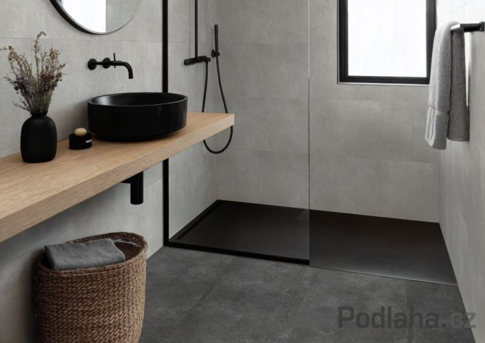 Plovoucí vinylová podlaha Gerflor Creation 40 Clic Acoustic Bloom Uni Dark