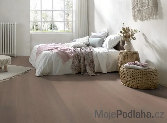 Dýhovaná dřevěná podlaha ParKy Summit Manhattan Oak Rustic Light