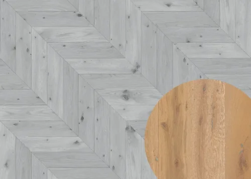 Třívrstvá dřevěná podlaha Esco 045N Dusty Beige