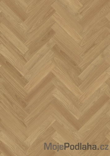 Dvouvrstvá dřevěná podlaha Kährs Herringbone Dub AB