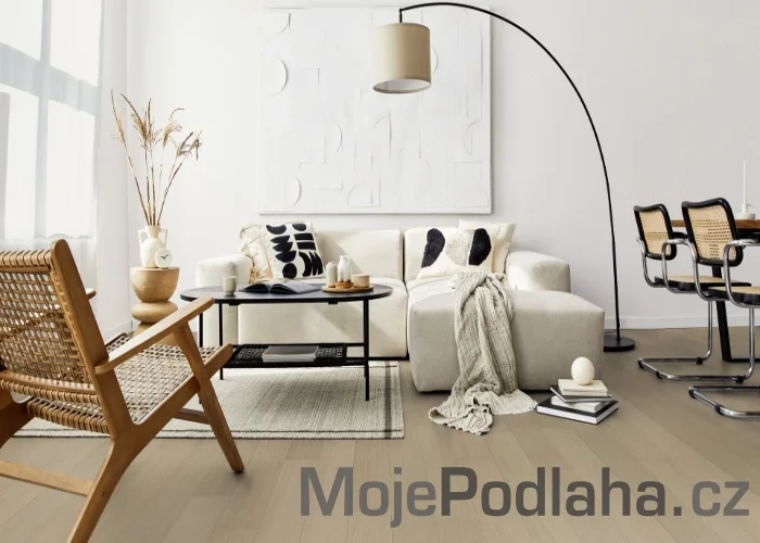 Dýhovaná dřevěná podlaha ParKy Deluxe+ Desert Oak Premium