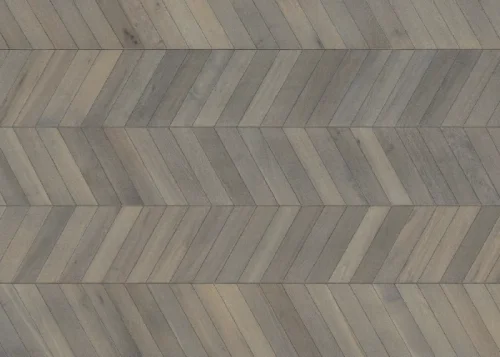Třívrstvá dřevěná podlaha Kährs Dub Chevron Grey