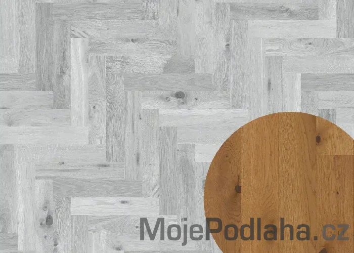 Třívrstvá dřevěná podlaha Esco 020N Ořech