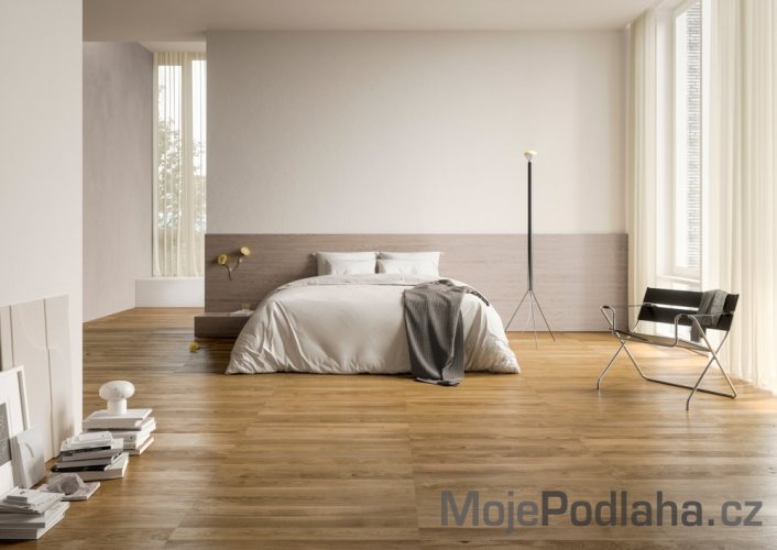 Dvouvrstvá dřevěná podlaha Bauwerk Parkett Cleverpark Dub Caramello