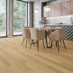 Dvouvrstvá dřevěná podlaha Alpod Style Quick Bílý