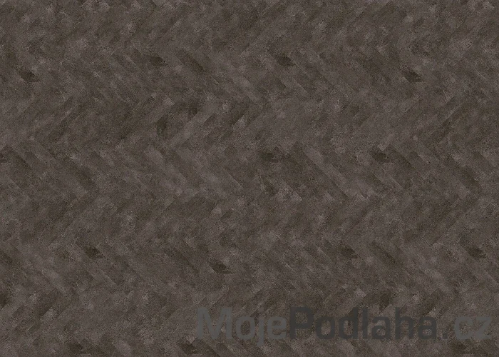 Eko vinylová podlaha lepená Wineo Purline 1000 stone XS Herringbone Urban Concrete Dark