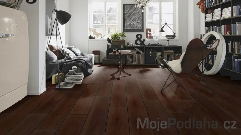 Eko plovoucí vinylová podlaha Wineo Purline 1000 wood XL Calm Oak Mocca