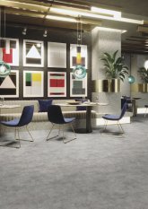 PVC podlaha Gerflor Taralay Libertex Rough Light Grey (šíře 2m)