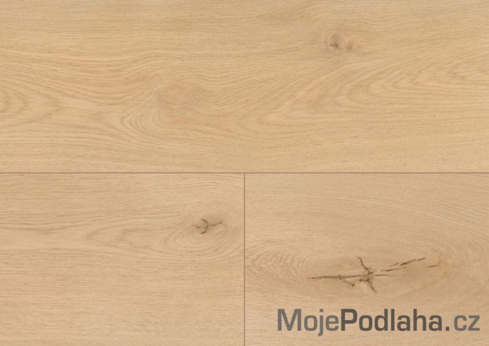 Eko plovoucí vinylová podlaha Wineo Purline 1000 wood XL Noble Oak Vanilla HDF