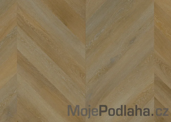 Vinylová podlaha lepená Aspecta Iconic Oak Albano Chevron