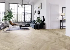 Třívrstvá dřevěná podlaha Barlinek Dub Salt Chevron 130