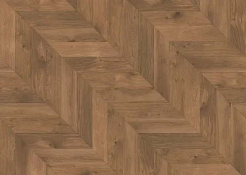 Třívrstvá dřevěná podlaha Esco Kolonial Chevron 001A Lehce kouřová Original