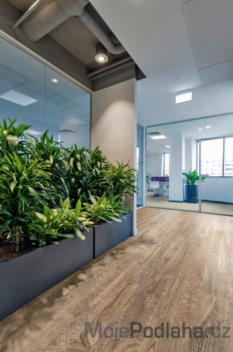 Zátěžová PVC podlaha Gerflor Taralay Impression HOP Compact Wood Fusion Nature