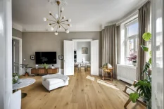 Třívrstvá dřevěná podlaha Kährs Flora Collection Dub Aster (přírodní olej)