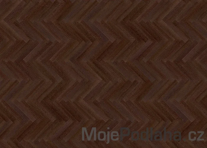 Eko vinylová podlaha lepená Wineo Purline 1000 wood XS Herringbone Calm Oak Mocca