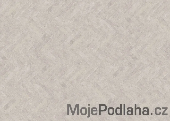Eko vinylová podlaha lepená Wineo Purline 1000 stone XS Herringbone Urban Concrete Light