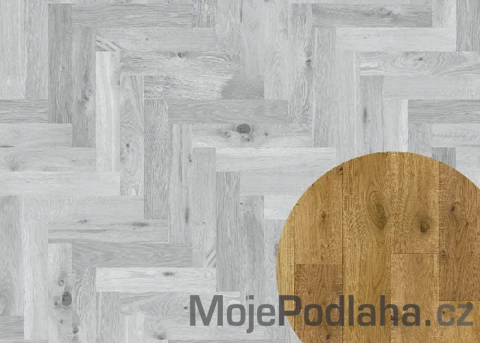 Masivní dřevěná podlaha Esco 001N Naturel