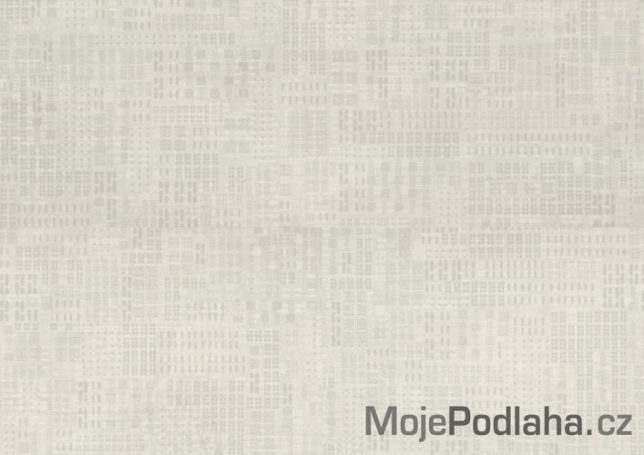 Eko vinylová podlaha lepená Wineo Purline 1500 graphic XL Fractal Ecru