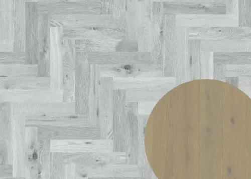 Třívrstvá dřevěná podlaha Esco 041N Dove Grey