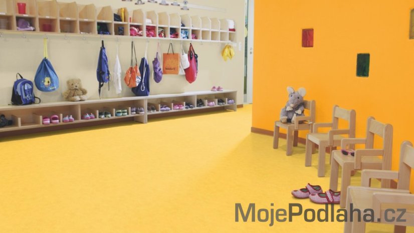 Eko vinylová podlaha lepená Wineo Purline 1500 Roll Chip Honey Mustard
