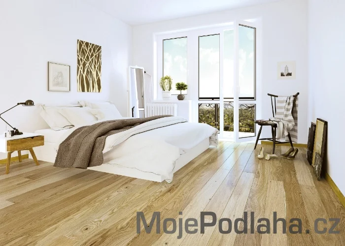 Třívrstvá dřevěná podlaha Barlinek Dub Askania Molti